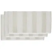 Beddinghouse Sheer Stripe Gastendoek - set van 3 - 30x50 cm - Zand
