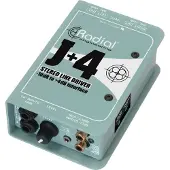 Radial Twin-Iso passieve 2-kanaals line isolator Jensen transformators