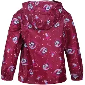 Regatta Kinder/Kids Peppa Pig Packaway Waterdicht Jasje (Frambozenstraling)