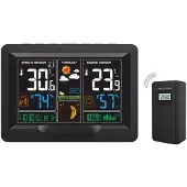 Terdens TERMOMETR ELEKTRONICZNY ZEW./WEW. RING, Thermometer + hygrometer