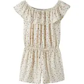 Name it Overall 'VINaya' lichtblauw / orchidee / wit