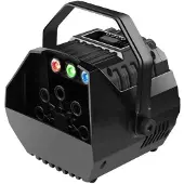 Light4me Bm2 Led Bubble Blower Machine Zwart Kinderen