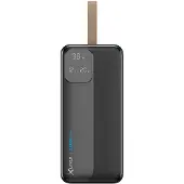 XLayer Powerbank 27.000 mAh Lithium-polymeer (Li-Polymeer) Zwart 220549