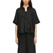 Comma Blouse zwart