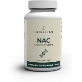 Naturecan NAC Capsules - 600 mg N-Acetyl Cysteïne - 180 Capsules - Vegan - Gemaakt in Europa