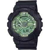Casio G-shock Heren Zwarte Horloge GA-110CD-1A3ER