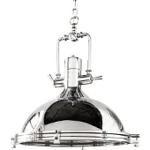 Invicta Hanglamp INDUSTRIAL 40cm chroom - 22856
