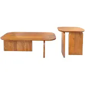 Riess Salontafelset GATSBY van 2 stuks, gemaakt van natuurlijk acaciahout. - 47607
