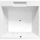 Polysan Came Whirlpoolbad, 175x175x50cm, Attraction Hydro, chroom