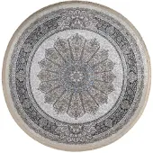 Muratap Star rond klassiek oosters vloerkleed wasbaar 160 cm rond