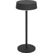 Eglo Simeri Tafellamp - Oplaadbaar (tot 22 uur licht) - Solar - 31 cm - Zwart - Draadloos - Dimbaar - Binnen en Buiten