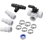 Monzana 12-delige Bypass kit zwembad