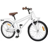 vidaXL Kinderfiets 22 Inch voor 7-12 jaar oud Wit