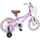 vidaXL Kinderfiets 12 Inch voor 2-4 jaar oud Paars
