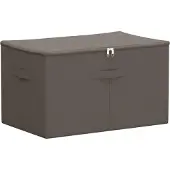 vidaXL Opbergbox Nonwoven stof 60 x 43 x 35 cm 90,3 L Grijs