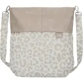 Zwei Schoudertas 'Olli' beige gemêleerd / offwhite