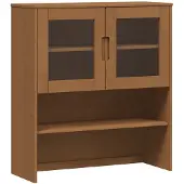 vidaXL Hutch MOLDE Karamel 90 x 35 x 100 cm Massief grenenhout