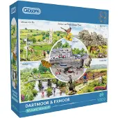 Gibsons Richard Macneil - Dartmoor & Exmoor Puzzel (1000 stukjes)