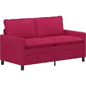 vidaXL Bank Wijnrood 156 x 81 x 87,5 cm Fluweel