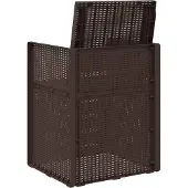 vidaXL Tuinstoelen 2 st Bruin PP