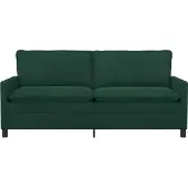 vidaXL Bank Donkergroen 196 x 81 x 87,5 cm Fluweel
