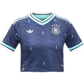 Adidas Tricot 'Germany 26 Away' navy / turquoise / mintgroen / wit