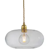 Ebb & Flow Horizon hanglamp Ø 29 cm. helder - gouden snoer