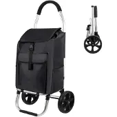 Strex Boodschappentrolley - Opvouwbaar - Waterdichte tas - 45 liter