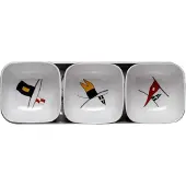 Marine Business Regata Snacks Bowl 4 Units Wit