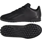 Adidas Schoenen - X CRAZYFAST.4 TF J - Zwart - - 38 2/3 - Voetbalschoenen - Turf