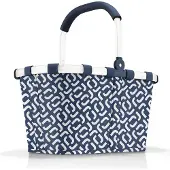 Reisenthel Shopper blauw / zilver / wit