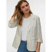 Vero Moda Blazers 'VMRosie' ecru / donkerbeige