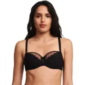 Chantelle EasyFeel Niet voorgevormde bh Floral Touch | Maat: 100D | Kleur: Black