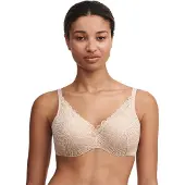 Chantelle Voorgevormde bh Floral Touch | Maat: 70E | Kleur: Beige