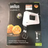 Braun MultiMix 3 HM 3105 handmixer - handmatig mengapparaat met 5 snelheidsstanden