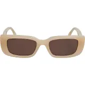 Palm Angels Rechthoekige Zonnebrillen voor Mannen en Vrouwen PERI056S24PLA0011764