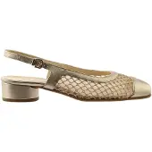 Hassia 1-302721 Wijdte H Slingbacks | Maat 6.5 Dames Brons