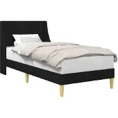 vidaXL Bedframe Effen met hoofdeinde verbindingplaat