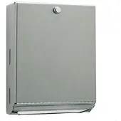 Bobrick B-2620 papieren handdoek dispenser met knop-klink...