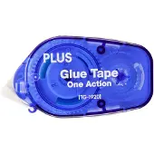 Plus Japan lijmroller One Action TG-1920, 8,4mm x 8m, blauw
