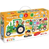 Czuczu motorpuzzel, tractor, modelnummer 93211