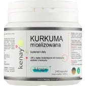 Kenay VoedingssupplementenKenay gemicelliseerde kurkuma (240 capsules) 3165