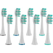 TrueLife SonicBrush UV-opzetstukken, wit, standaard, verpakking van 8 stuks