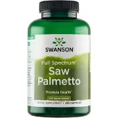 Swanson Health zaagpalmetto 540 mg, 250 capsules 3319