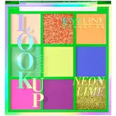 Eveline Cosmetics Look Up palette van 9 oogschaduw Neon Lime 10.8g