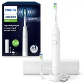 Philips Elektrische tandenborstel - Philips - Sonicare HX7108 02 Series 5300 - witheid - sonische technologie