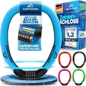 Nextcover Cijferslot - SafeSecure - 5-Cijferig - Kettingslot - Blauw