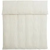 HAY Dekbedovertrek Fineline Duvet Cover Ivory-200 x 210 cm