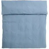 HAY Dekbedovertrek Fineline Duvet Cover Blue-155 x 220 cm