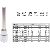YATO SOCKET BIT HEX 12 17MM L100MM